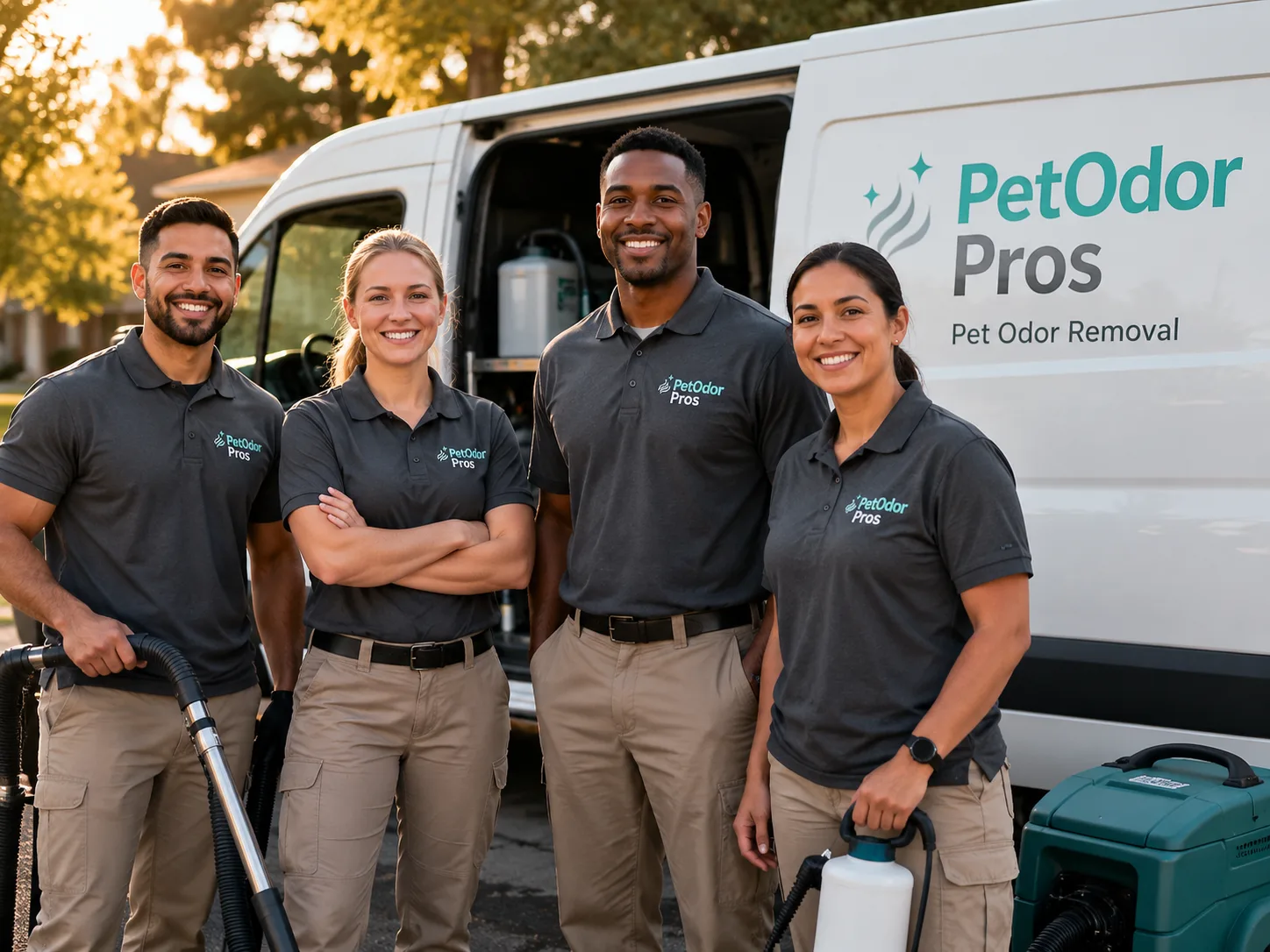 Pet Odor Removal team serving Farrell, PA